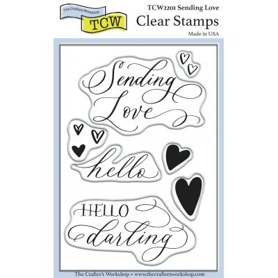 The Crafter's Workshop Clear Stamps - Sending Love